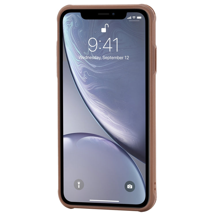 For iPhone XS Max Vertical Flip Shockproof Leather Protective Case with Long Rope, Support Card Slots & Bracket & Photo Holder & Wallet Function