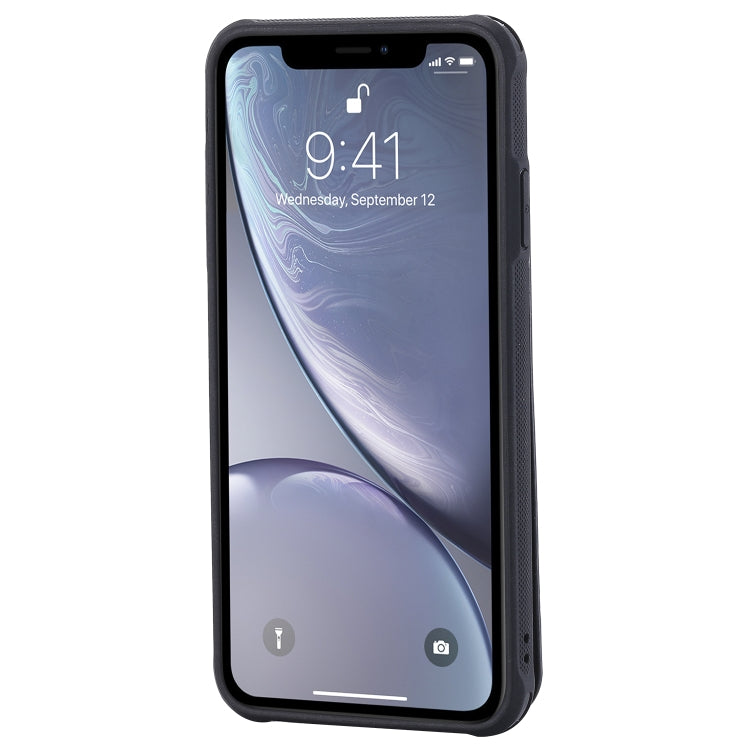 For iPhone XS Max Vertical Flip Shockproof Leather Protective Case with Long Rope, Support Card Slots & Bracket & Photo Holder & Wallet Function