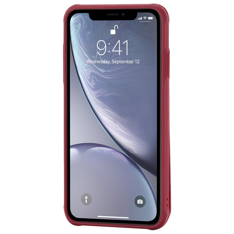 For iPhone XS Max Vertical Flip Shockproof Leather Protective Case with Long Rope, Support Card Slots & Bracket & Photo Holder & Wallet Function
