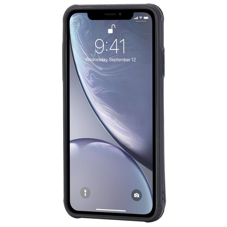 For iPhone XS Max Vertical Flip Shockproof Leather Protective Case with Long Rope, Support Card Slots & Bracket & Photo Holder & Wallet Function