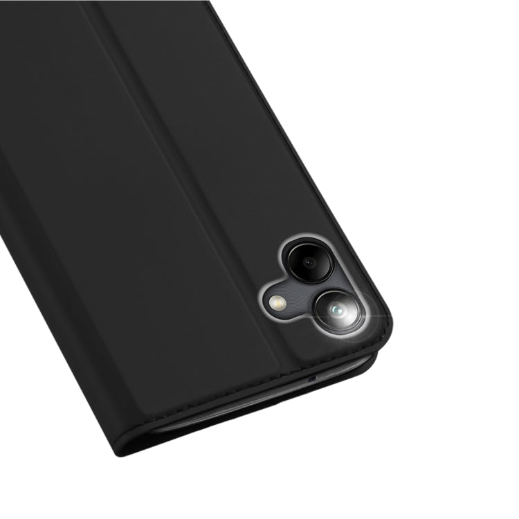 For Samsung Galaxy A04 164.4mm DUX DUCIS Skin Pro Series Leather Phone Case