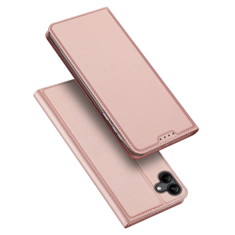 For Samsung Galaxy A04 164.4mm DUX DUCIS Skin Pro Series Leather Phone Case
