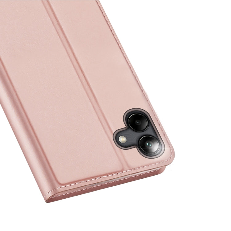 For Samsung Galaxy A04 164.4mm DUX DUCIS Skin Pro Series Leather Phone Case
