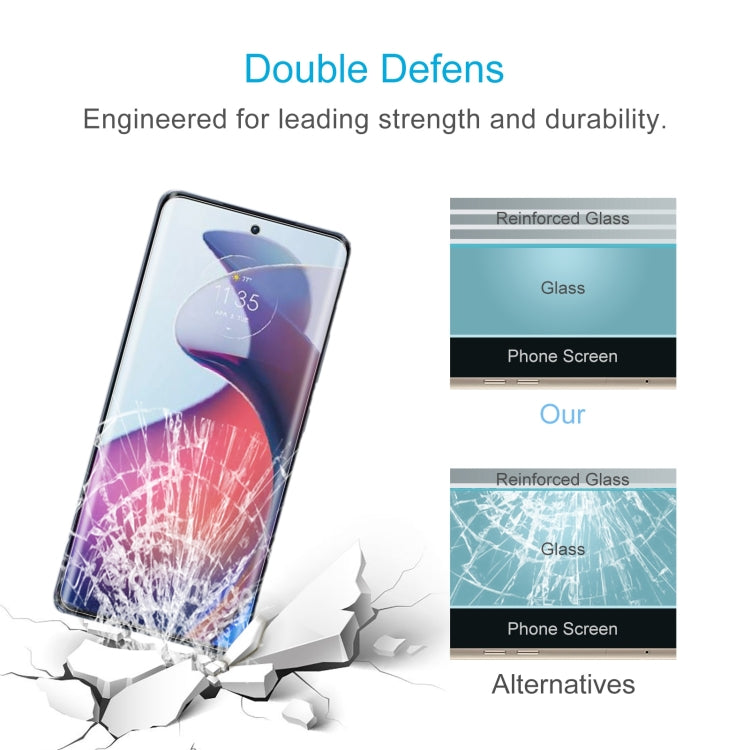 For Motorola Moto G72 10pcs 0.26mm 9H 2.5D Tempered Glass Film