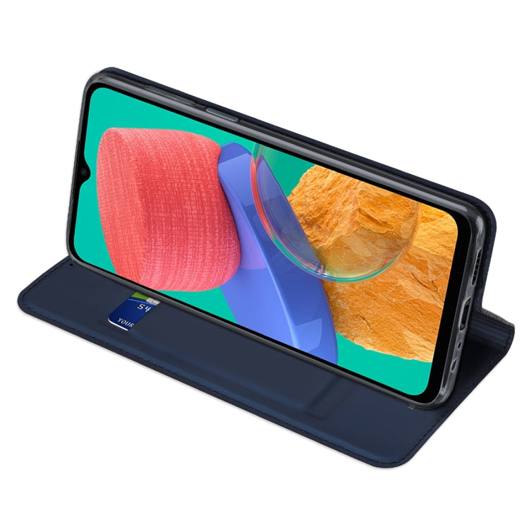 For Samsung Galaxy M33 5G DUX DUCIS Skin Pro Series Leather Phone Case
