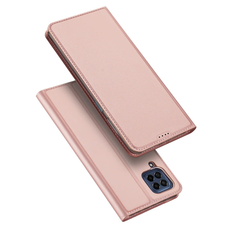 For Samsung Galaxy M33 5G DUX DUCIS Skin Pro Series Leather Phone Case