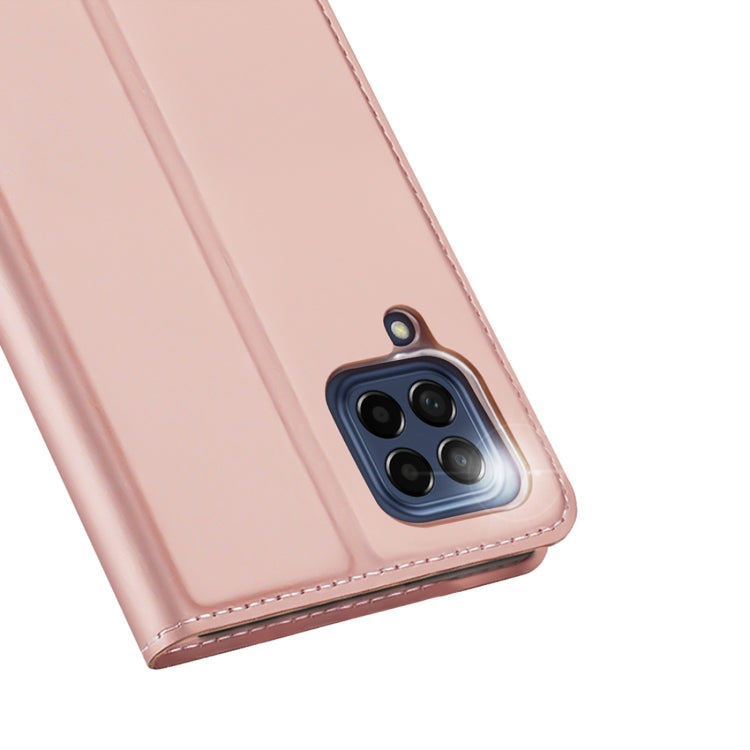 For Samsung Galaxy M33 5G DUX DUCIS Skin Pro Series Leather Phone Case