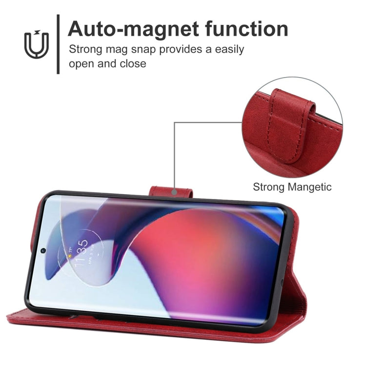 For Motorola Moto G72 Leather Phone Case