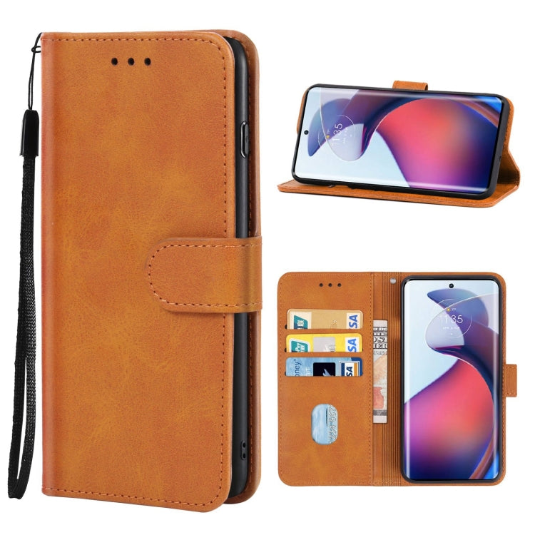 For Motorola Moto G72 Leather Phone Case