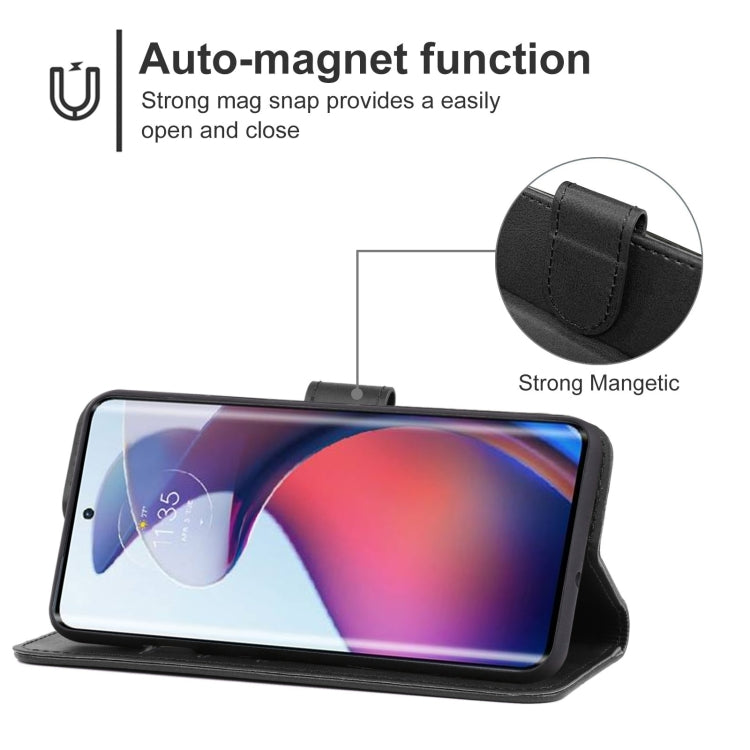 For Motorola Moto G72 Leather Phone Case