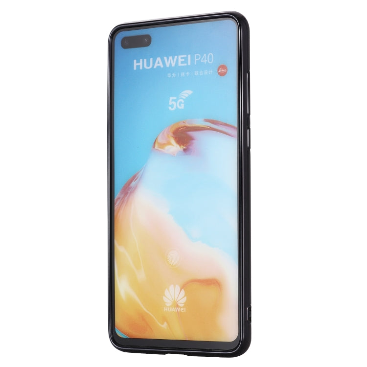 For Huawei P40 GEBEI Plating TPU Shockproof Protective Case