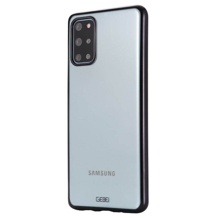 For Galaxy S20 GEBEI Plating TPU Shockproof Protective Case