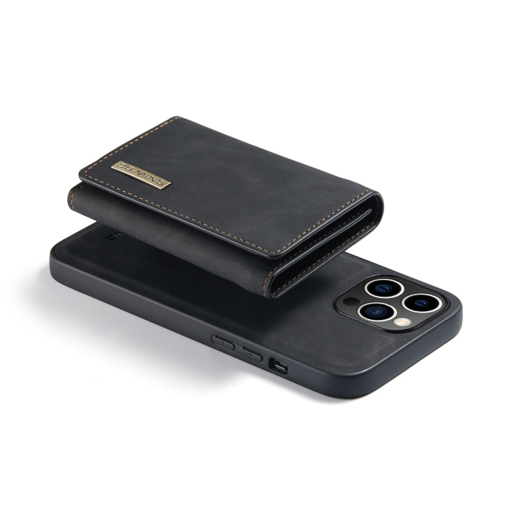 For iPhone 14 Pro DG.MING M1 Series 3-Fold Multi Card Wallet Leather Case