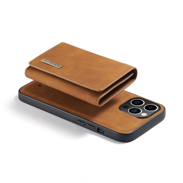 For iPhone 14 Pro DG.MING M1 Series 3-Fold Multi Card Wallet Leather Case