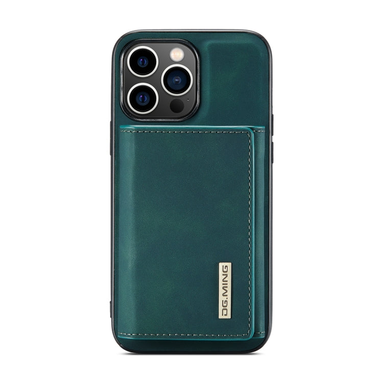 For iPhone 14 Pro DG.MING M1 Series 3-Fold Multi Card Wallet Leather Case