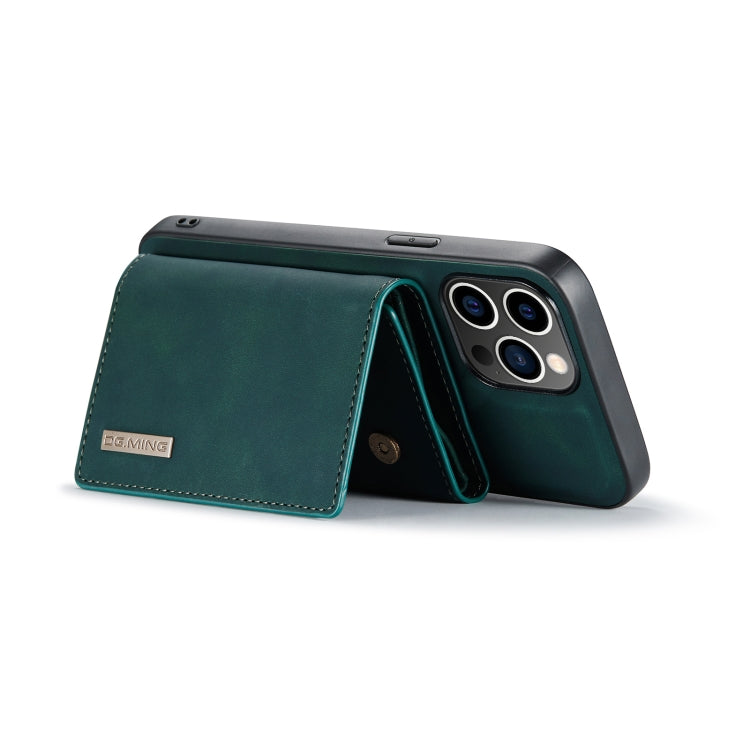 For iPhone 14 Pro DG.MING M1 Series 3-Fold Multi Card Wallet Leather Case
