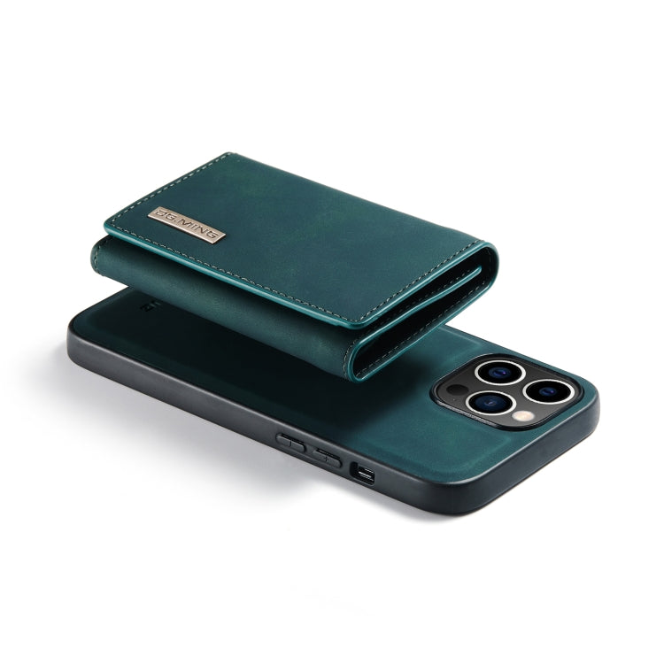 For iPhone 14 Pro DG.MING M1 Series 3-Fold Multi Card Wallet Leather Case