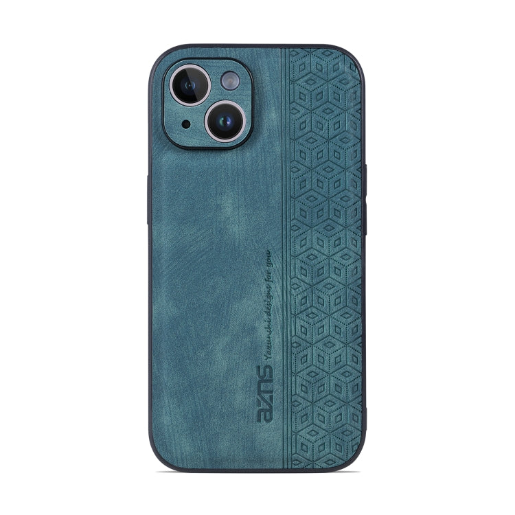 For iPhone 14 Plus AZNS 3D Embossed Skin Feel Phone Case