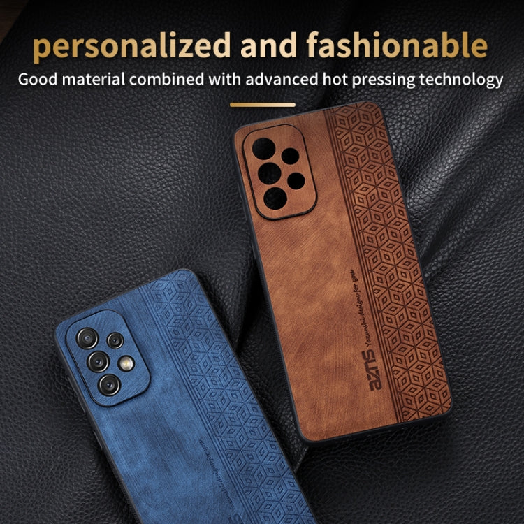 For Samsung Galaxy A33 5G AZNS 3D Embossed Skin Feel Phone Case