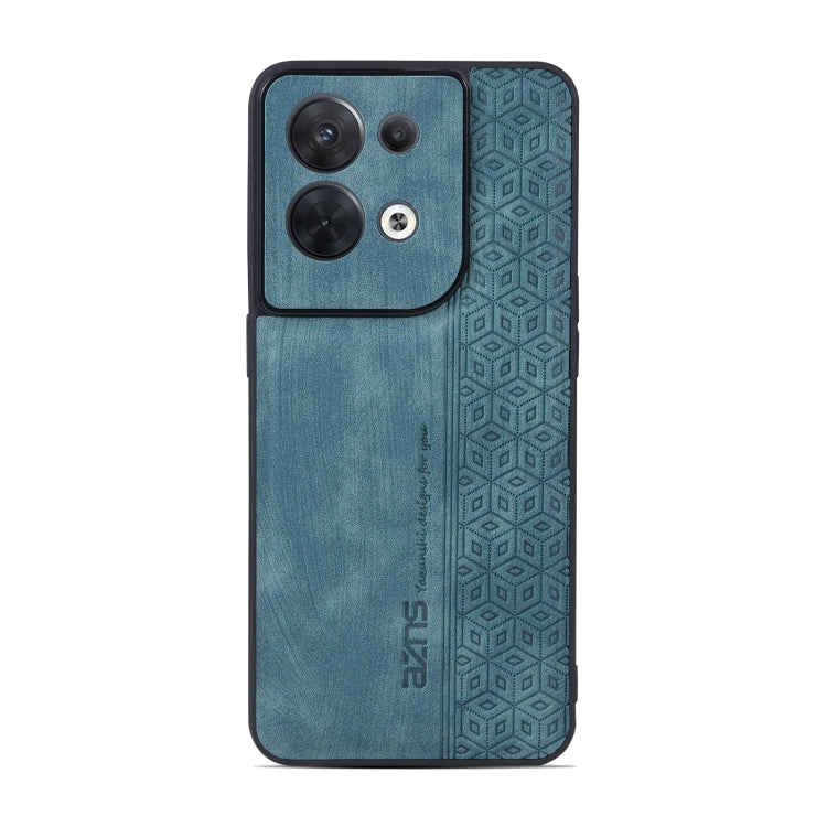 For OPPO Reno8 AZNS 3D Embossed Skin Feel Phone Case