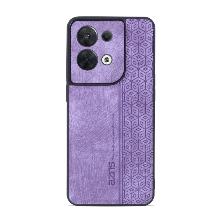 For OPPO Reno8 AZNS 3D Embossed Skin Feel Phone Case