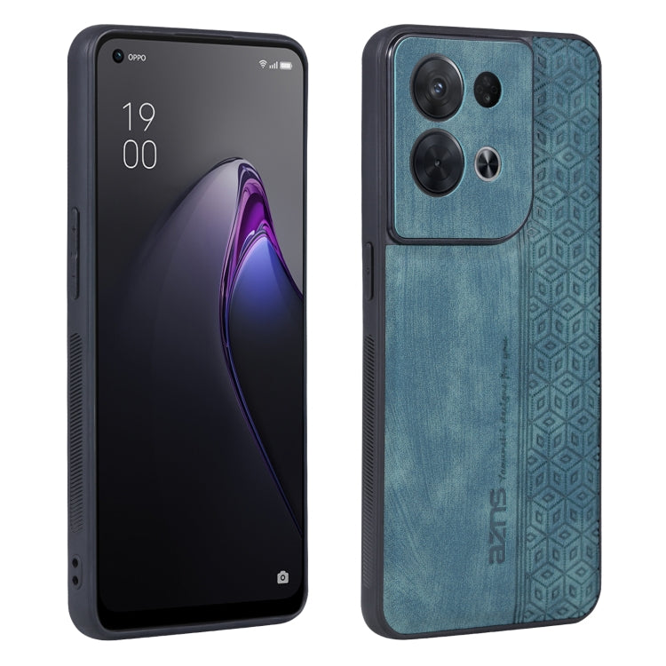 For OPPO Reno8 Pro AZNS 3D Embossed Skin Feel Phone Case