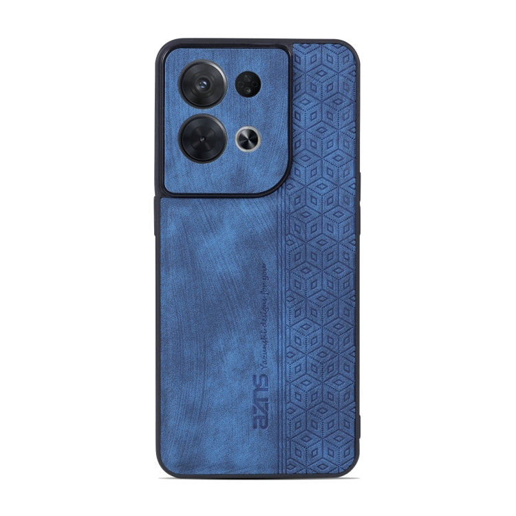 For OPPO Reno8 Pro AZNS 3D Embossed Skin Feel Phone Case