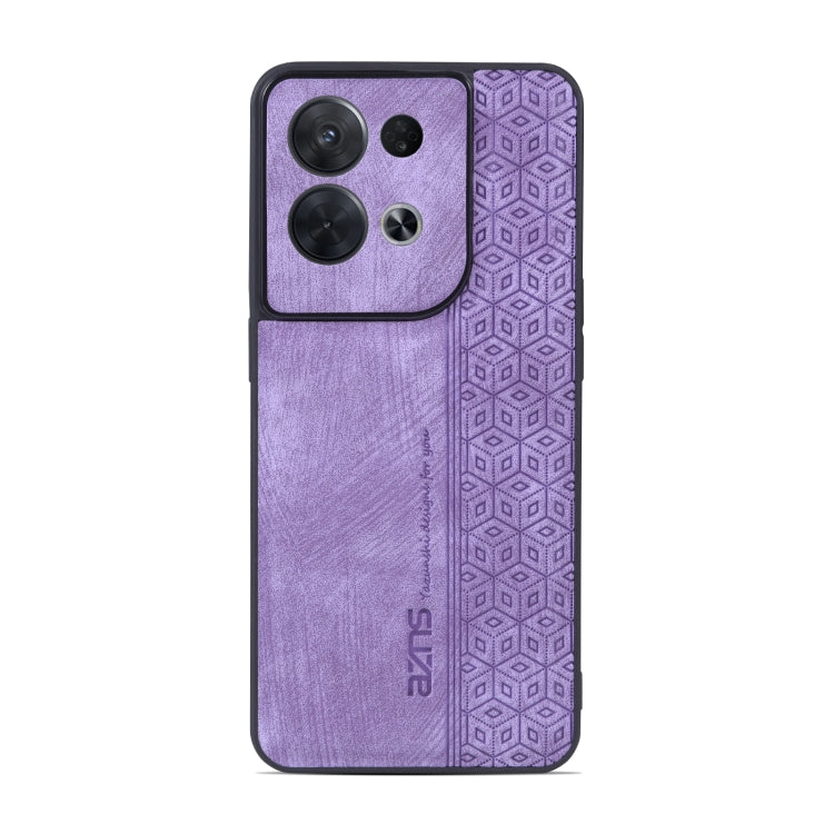 For OPPO Reno8 Pro AZNS 3D Embossed Skin Feel Phone Case