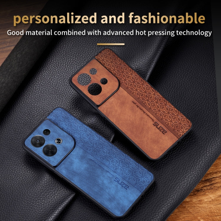 For OPPO Reno8 Pro AZNS 3D Embossed Skin Feel Phone Case