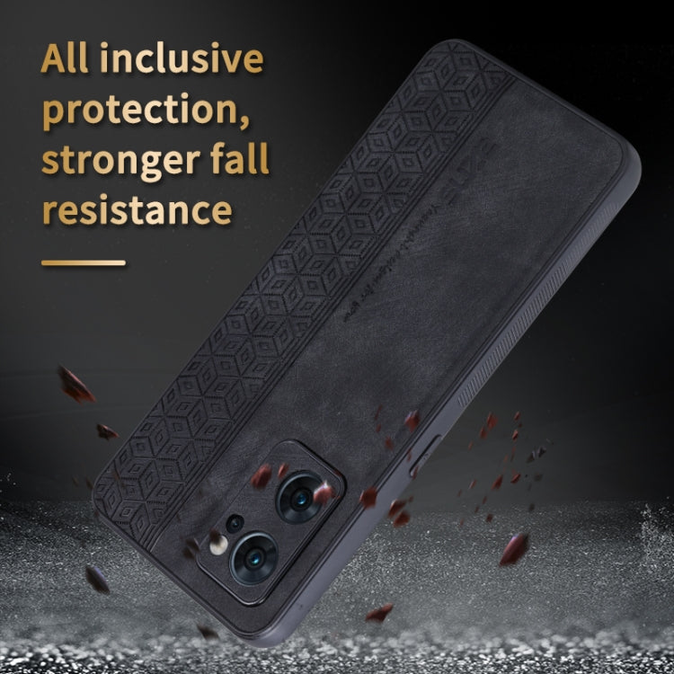 For OPPO Reno7 5G AZNS 3D Embossed Skin Feel Phone Case