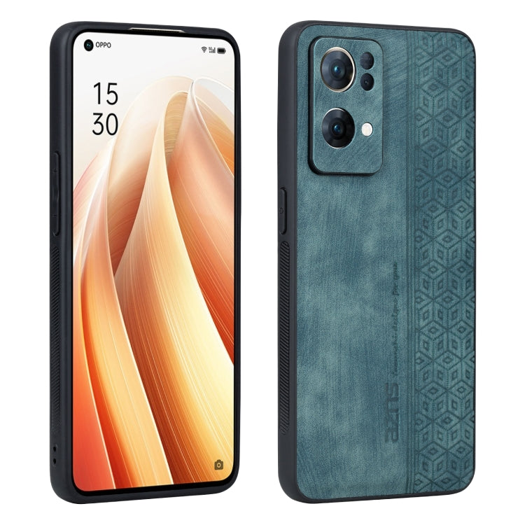 For OPPO Reno7 Pro 5G AZNS 3D Embossed Skin Feel Phone Case