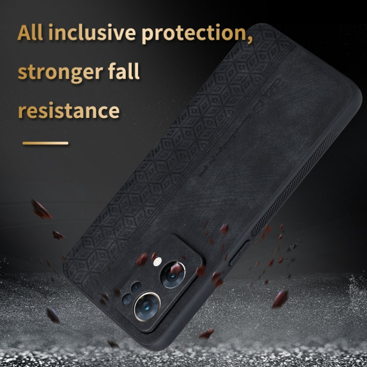For OPPO Reno7 Pro 5G AZNS 3D Embossed Skin Feel Phone Case