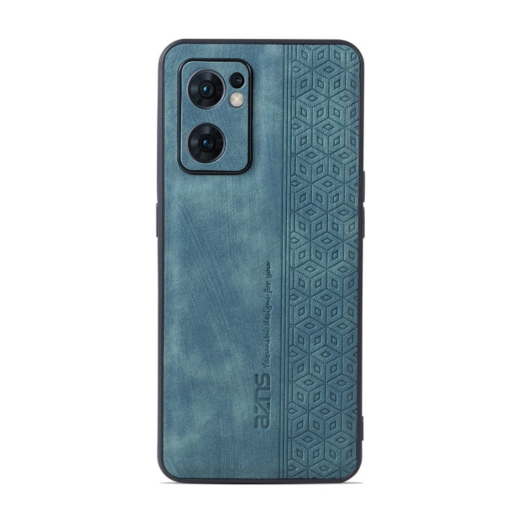 For OPPO Reno7 SE 5G AZNS 3D Embossed Skin Feel Phone Case