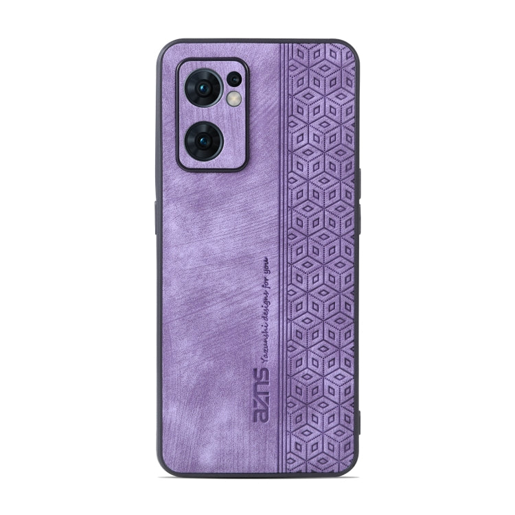 For OPPO Reno7 SE 5G AZNS 3D Embossed Skin Feel Phone Case