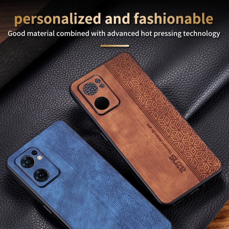 For OPPO Reno7 SE 5G AZNS 3D Embossed Skin Feel Phone Case