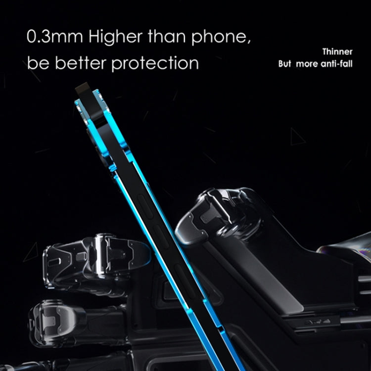 For iPhone 14 Pro R-JUST RJ17 Shockproof Armor Metal Phone Case