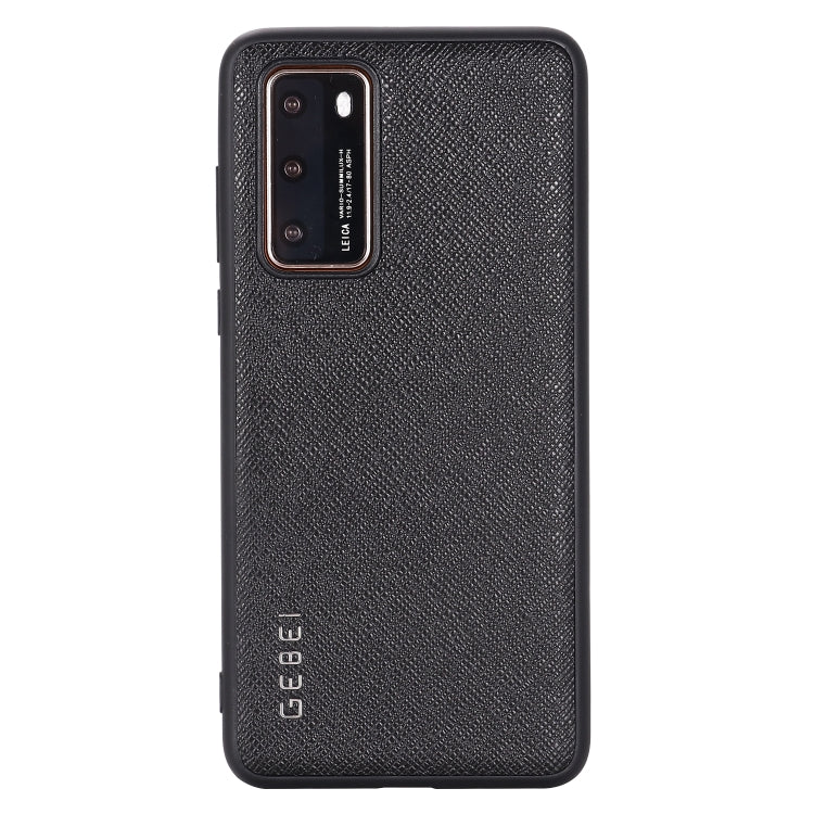 For Huawei P40 Pro GEBEI Full-coverage Shockproof Leather Protective Case