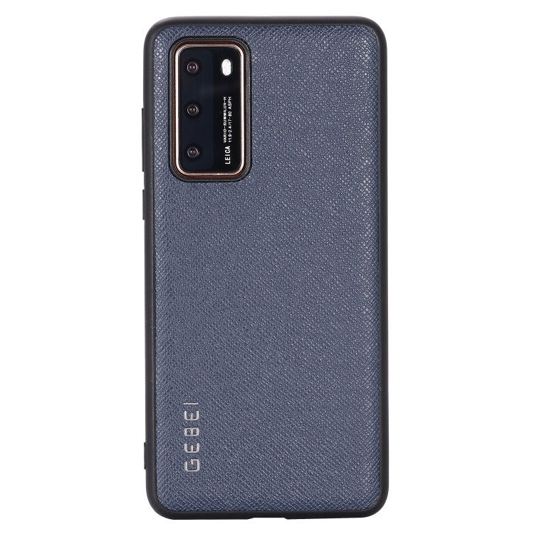 For Huawei P40 Pro GEBEI Full-coverage Shockproof Leather Protective Case