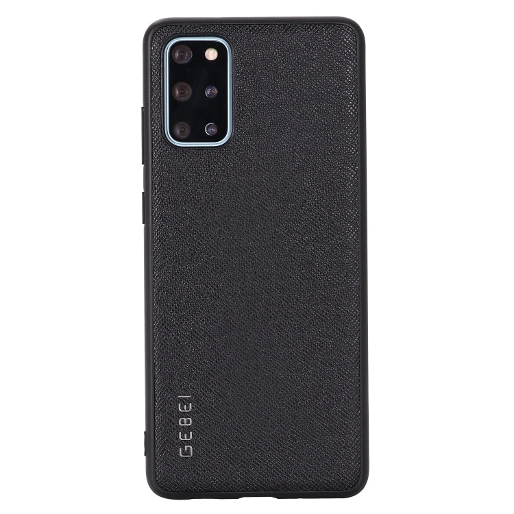For Galaxy S20+ GEBEI Full-coverage Shockproof Leather Protective Case