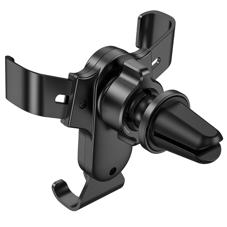 Borofone BH74 Rock Air Outlet Gravity Car Holder(Black)