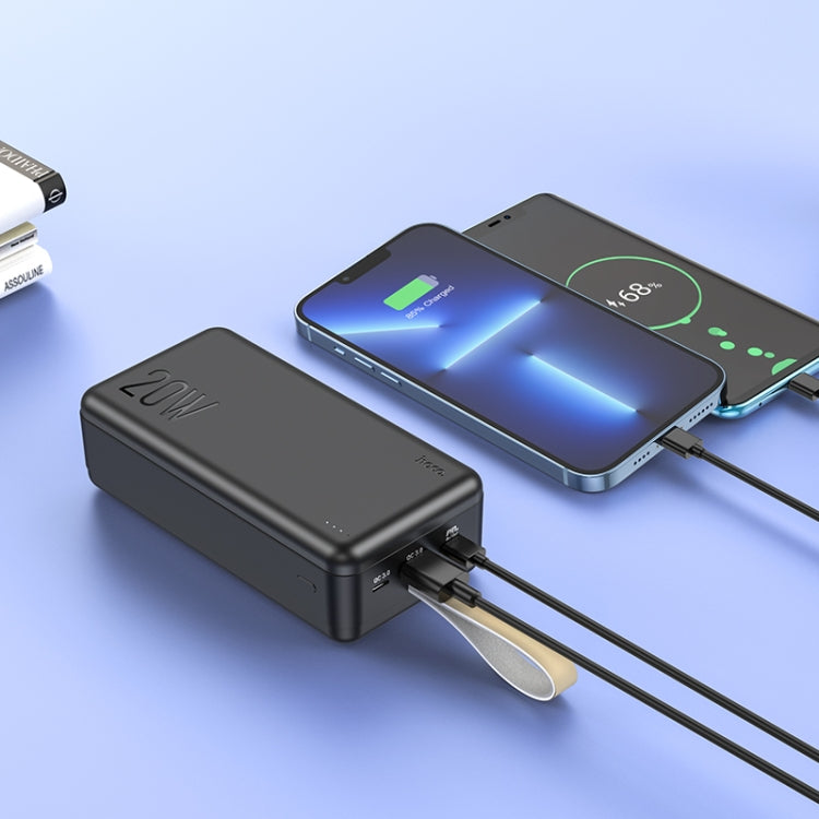 hoco J87B Tacker 30000mAh PD20W +QC3.0 Fast Charging Power Bank