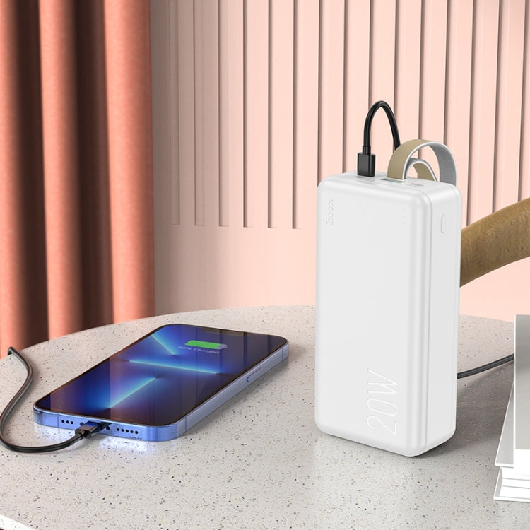 hoco J87B Tacker 30000mAh PD20W +QC3.0 Fast Charging Power Bank