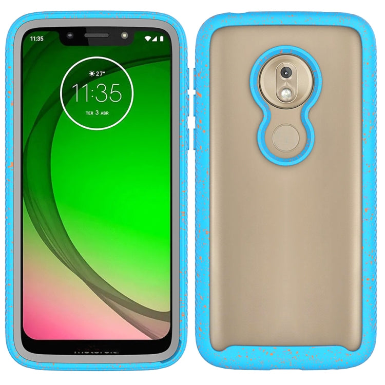 For Motorola Moto G7 Play Shockproof Starry Sky PC + TPU Protective Case