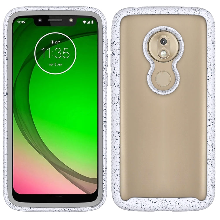 For Motorola Moto G7 Play Shockproof Starry Sky PC + TPU Protective Case