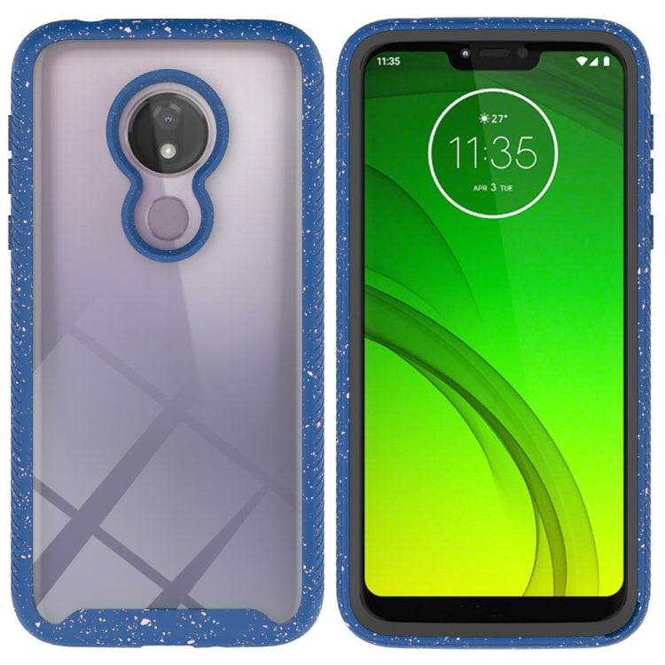 For Motorola Moto G7 Power Shockproof Starry Sky PC + TPU Protective Case