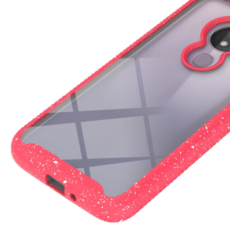 For Motorola Moto G7 Power Shockproof Starry Sky PC + TPU Protective Case