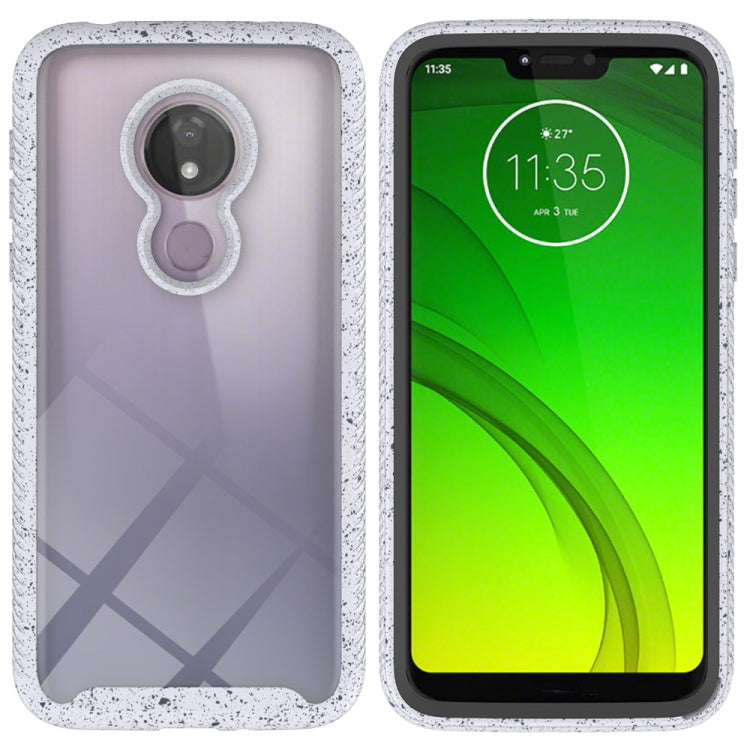 For Motorola Moto G7 Power Shockproof Starry Sky PC + TPU Protective Case