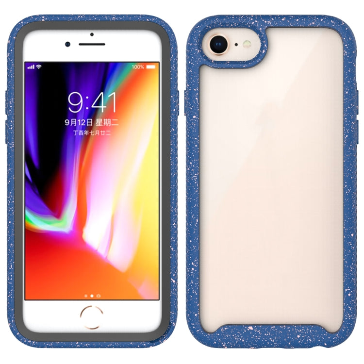 For iPhone SE 2022 / SE 2020 / 8 / 7 Shockproof Starry Sky PC + TPU Protective Case