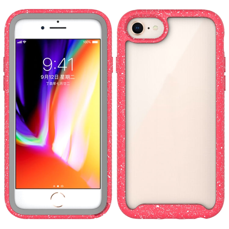 For iPhone SE 2022 / SE 2020 / 8 / 7 Shockproof Starry Sky PC + TPU Protective Case