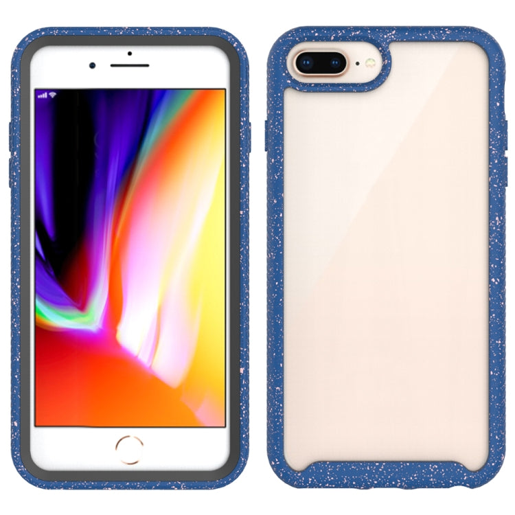 For iPhone 8 Plus / 7 Plus Shockproof Starry Sky PC + TPU Protective Case